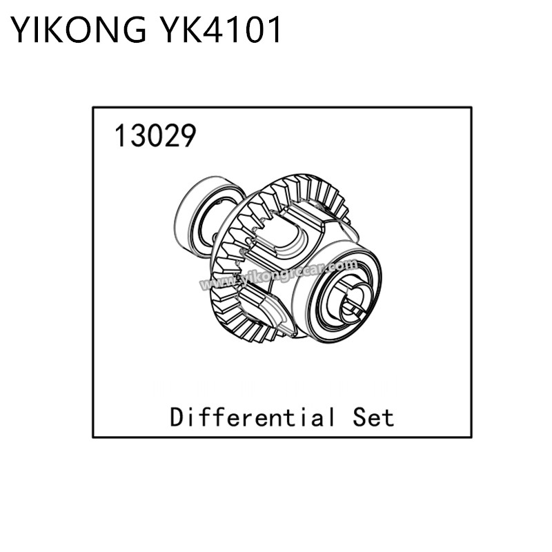 YIKONG YK4101 RC Crawler Parts Differential Set 13029 YIKONG YK4101 RC Crawler Parts Differential Set 13029