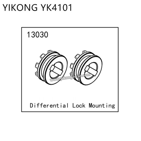 YIKONG YK4101 RC Crawler Parts Differential Lock Mounting 13030