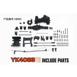 YK4083 1/8 RC Car Parts New gearbox 18083