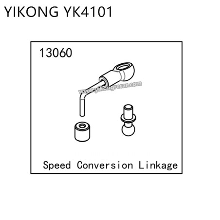 YIKONG YK4101 RC Car Parts Speed Conversion Linkage 13060