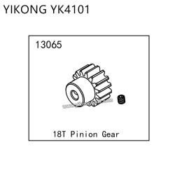 YIKONG YK4101 RC Car Parts 18T Pinion Gear 13065