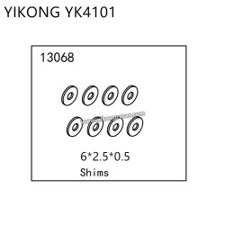 YIKONG YK4101 RC Car Parts Shims (6*2.5*0.5) 13066