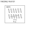 YIKONG YK4101 RC Car Parts Pins (3*12) 13073