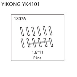 YIKONG YK4101 RC Car Parts Pins (1.6*11) 13076