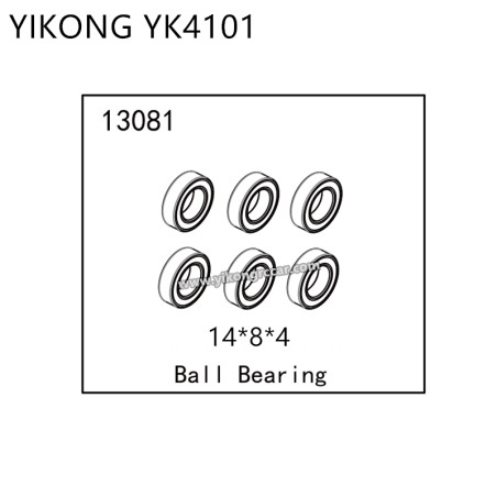 YIKONG YK4101 RC Car Parts Ball Bearing (14*8*4) 13081