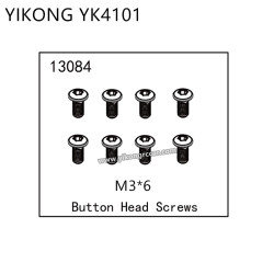 YIKONG YK4101 RC Car Parts Button Head Screws (M3*6) 13084