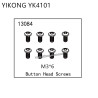 YIKONG YK4101 RC Car Parts Button Head Screws (M3*6) 13084
