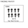 YIKONG YK4101 RC Truck Parts Cap Head Screws (M3*8) 13096