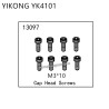 YIKONG YK4101 RC Truck Parts Cap Head Screws (M3*10) 13097