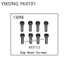 YIKONG YK4101 RC Truck Parts Cap Head Screws (M3*12) 13098