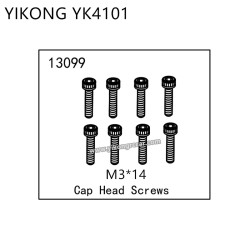 YIKONG YK4101 RC Truck Parts Cap Head Screws (M3*14) 13099