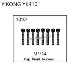 YIKONG YK4101 RC Truck Parts Cap Head Screws (M3*24) 13101