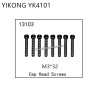 YIKONG YK4101 RC Truck Parts Cap Head Screws (M3*32) 13103