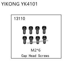 YIKONG YK4101 RC Car Parts Cap Head Screws (M2*6) 13110