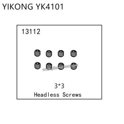YIKONG YK4101 RC Car Parts Headless Screws (3*3) 13112