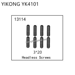 YIKONG YK4101 RC Car Parts Headless Screws (3*20) 13114