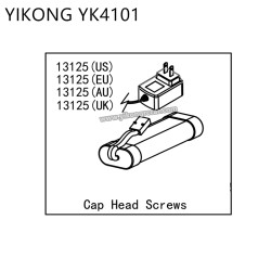 YIKONG YK4101 RC Car Parts Ni-MH Battery & Simple Charger 13125