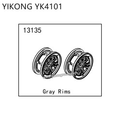 YIKONG YK4101 RC Car Parts Gray Rims 13135
