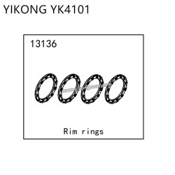 YIKONG YK4101 RC Car Parts Rim rings 13136