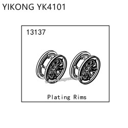 YIKONG YK4101 RC Car Parts Plating Rims 13137