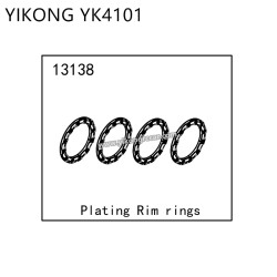 YIKONG YK4101 RC Car Parts Plating Rim Rings 13138