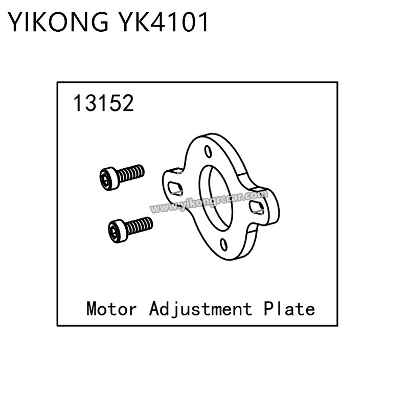 YIKONG YK4101 RC Crawler Parts Motor Adjustment Plate 13152 YIKONG YK4101 RC Crawler Parts Motor Adjustment Plate 13152