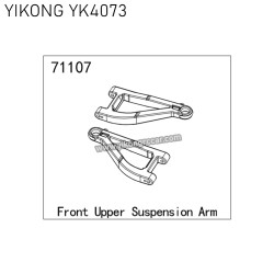 71107 YIKONG YK4073 RC Car Parts Front Upper Suspension Arm