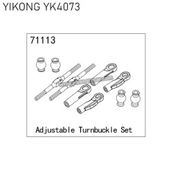 71113 YIKONG YK4073 RC Car Parts Adjustable Turnbuckle Set