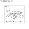 71113 YIKONG YK4073 RC Car Parts Adjustable Turnbuckle Set