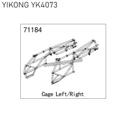 71184 YIKONG YK4073 RC Car Parts Cage Left-Right