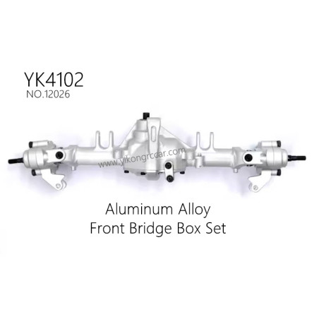 YIKONG YK4102 Parts Aluminum Alloy Front Bridge Box Set 12026