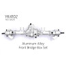 YIKONG YK4102 Parts Aluminum Alloy Front Bridge Box Set 12026