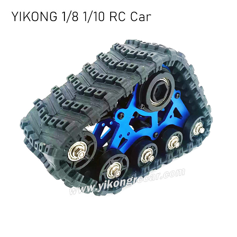 YIKONG 1/8 & 1/10 Series RC Car Parts All-terrain Tracked Kit (4 pcs) 13001T blue YIKONG 1/8 & 1/10 Series RC Car Parts All-terrain Tracked Kit (4 pcs) 13001T blue