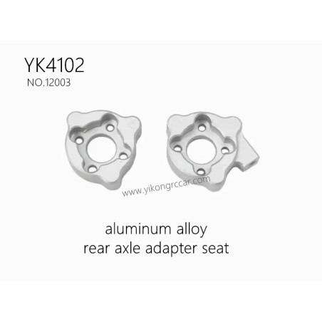 YIKONG YK4102 RC Car Parts aluminum alloy rear axle adapter seat 12003