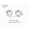 YIKONG YK4102 RC Car Parts aluminum alloy rear axle adapter seat 12003