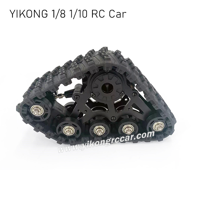 YIKONG 1/8 & 1/10 Series RC Car Parts All-terrain Tracked Kit (4 pcs) 13001T black YIKONG 1/8 & 1/10 Series RC Car Parts All-terrain Tracked Kit (4 pcs) 13001T black