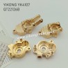 YIKONG YK4107 Upgrade Parts Brass Rear Axle Cup Gear Cover QT22126B