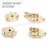 YIKONG YK4107 Upgrade Parts Brass Rear Axle Cup Gear Cover QT22126B front