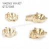 YIKONG YK4107 Upgrade Parts Brass Rear Axle Cup Gear Cover QT22126B back