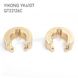 YIKONG YK4107 Upgrade Parts Brass Front Wheel Weights QT22126C  bottom