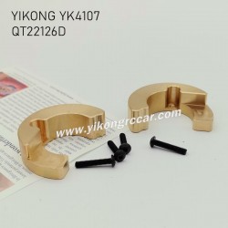 YIKONG YK4107 Upgrade Parts Brass Rear Wheel Weights QT22126D