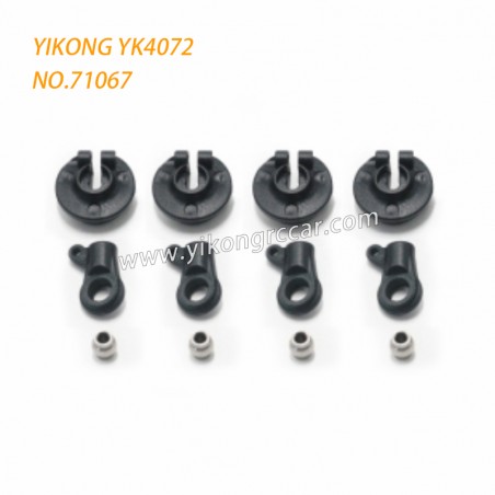 YIKONG DF7 YK4072 Pro Parts Shock Absorber Spring Lower Seat 71067