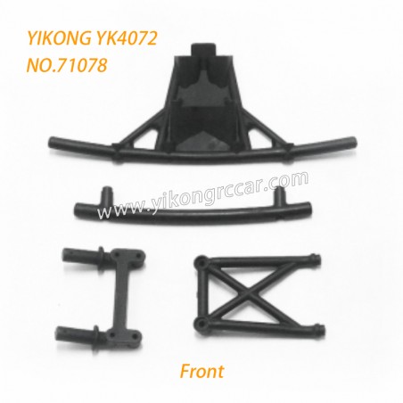 YIKONG DF7 YK4072 Parts Front Bumper 71078