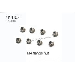 YIKONG YK4102 Pro Parts M4 flange nut 13117