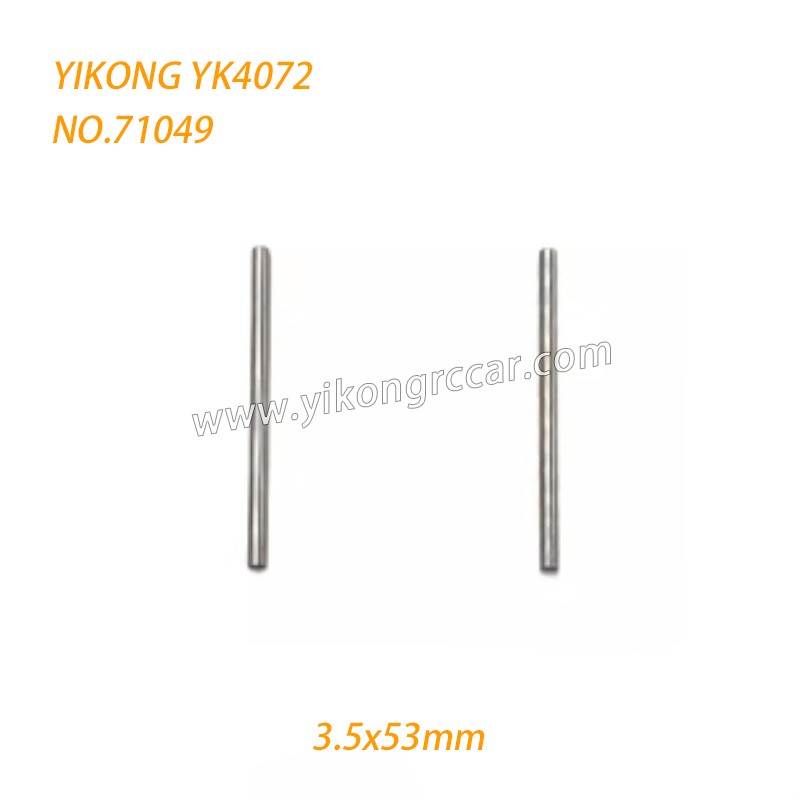 YIKONG DF7 YK4072 Pro Parts Bearing Steel Pin 3.5*53MM 71049 YIKONG DF7 YK4072 Pro Parts Bearing Steel Pin 3.5*53MM 71049