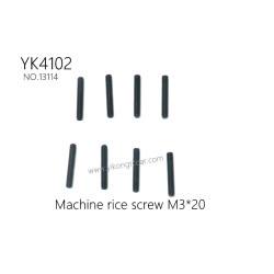 YIKONG YK4102 Pro Parts Machine rice screw M3*20 13114