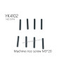 YIKONG YK4102 Pro Parts Machine rice screw M3*20 13114