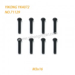 YIKONG DF7 YK4072 Pro Parts Pan Head Socket Cap Screw M3*16 71129