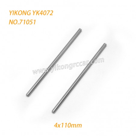 YIKONG YK4072 Desert RC Truck Parts Pin 4x110mm 71051