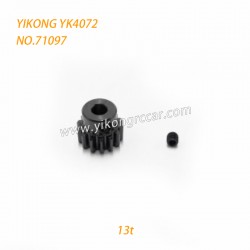 YIKONG YK4072 Desert RC Truck Parts 13T Pinion Gear 71097